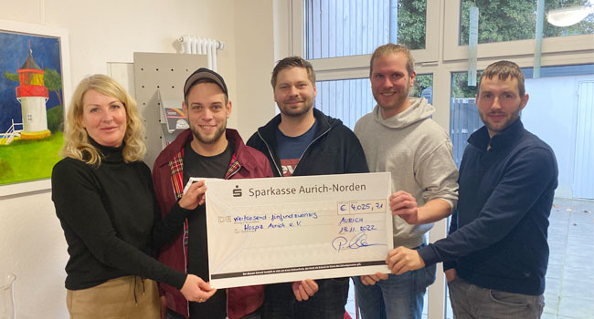 Spendenübergabe Spendenübergabe